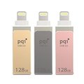 Pqi PQI 6I04-128GR3001 iConnect Mini Apple Mfi 128 GB Mobile Flash Drive with Lightning Connector for iPhones; iPads; Mac & PC USB 3.0 - Rose Gold 6I04-128GR3001